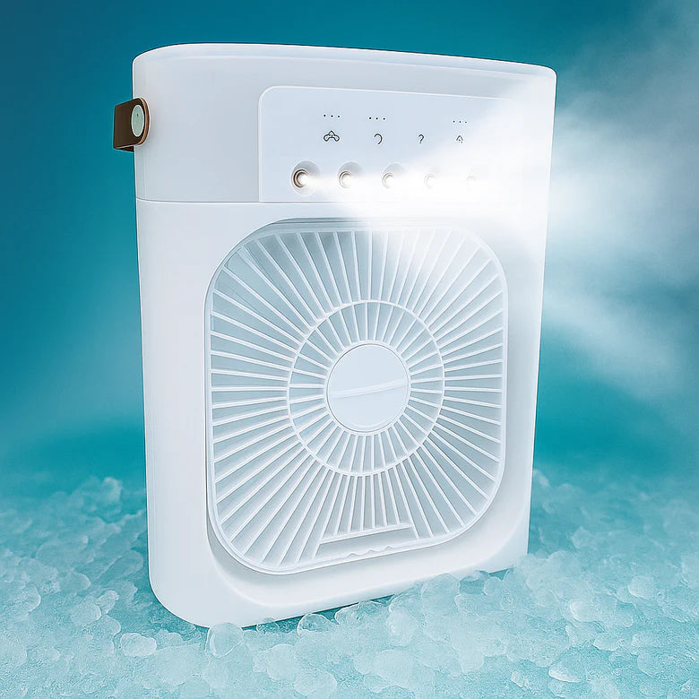 🌀 ¡ADIÓS AL CALOR! El Ventilador Nebulizador Que Estabas Esperando 🔥
